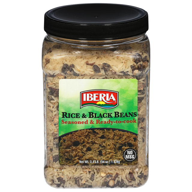 Iberia Rice & Black Beans 3.4 lb