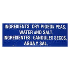 Iberia Dry Pigeon Peas 15 oz