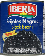 Iberia Black Beans W/S 29 oz