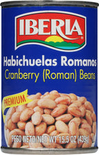 Iberia Cranberries Beans W/S 15 oz