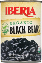 Iberia Organic Black Beans 15 oz
