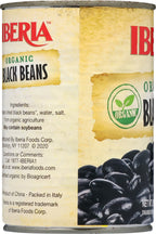Iberia Organic Black Beans 15 oz