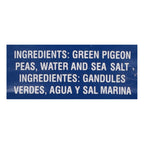 Iberia Green Pigeon Peas 15 oz