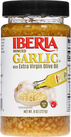 Iberia Minced Garlic w/ Olive Oil 8 oz