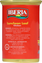Iberia Chicken Luncheon Loaf 12 oz