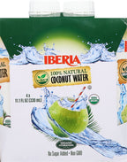 Iberia Organic Coconut Water - 4 pk 11.1 oz
