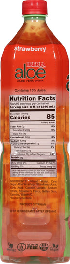 Iberia Aloe Vera Strawberry 1.5 lt