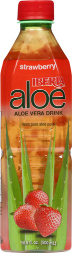 Iberia Aloe Vera Strawberry 16.9 oz