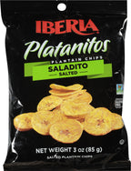 Iberia Green Platain Chips 3 oz