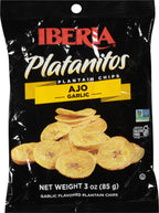 Iberia Garlic Plantain Chip 3 oz