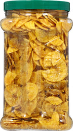 Iberia Plantain Chips Lightly Salted (Jar) 20 oz