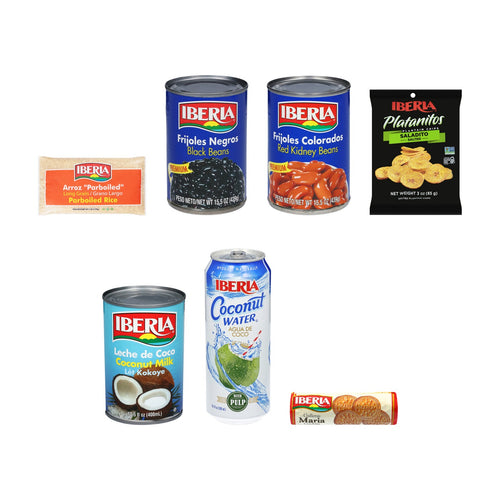 Caja Caribeña — Caribbean Family Box — what's inside